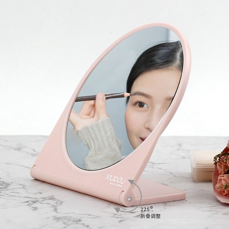 Gương trang điểm để bàn có thể treo tường đa năng