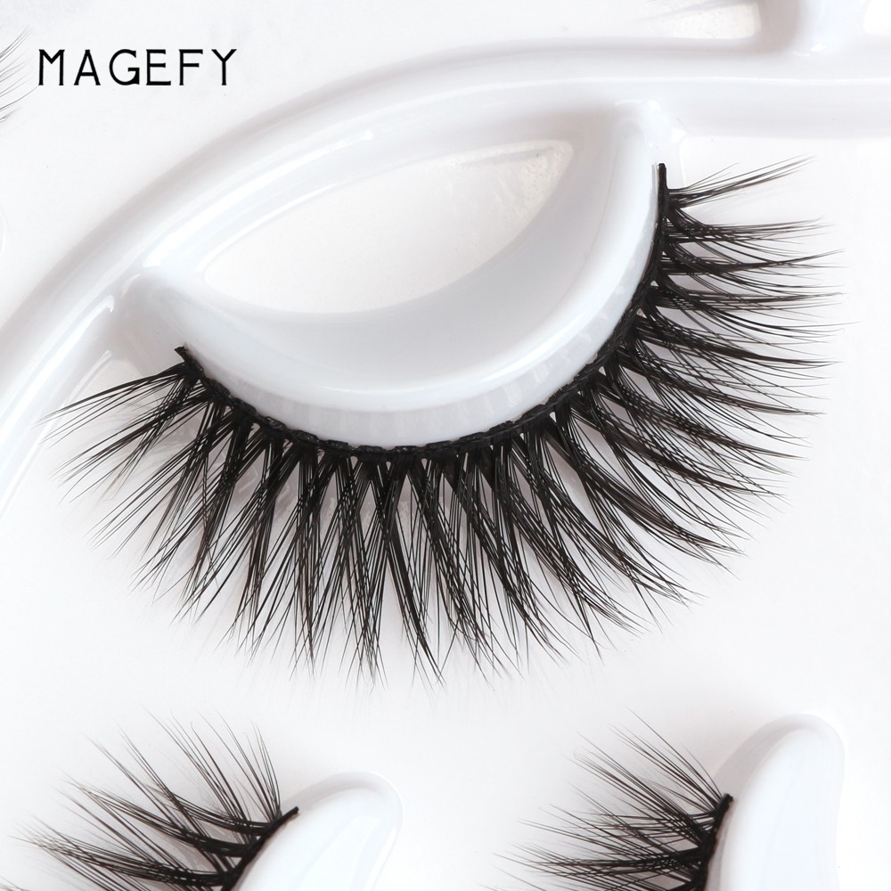 Lông mi giả MAGEFY 3D 7 cặp có thể tái sử dụng