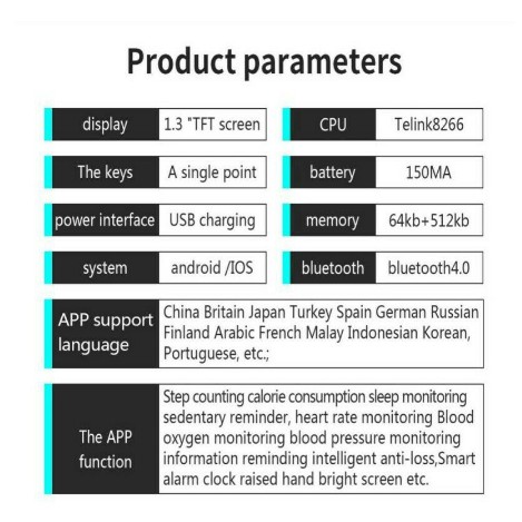 Màn Hình Chống Nước IP67 / SmartWach 116 Plus Theo Dõi Nhịp Tim