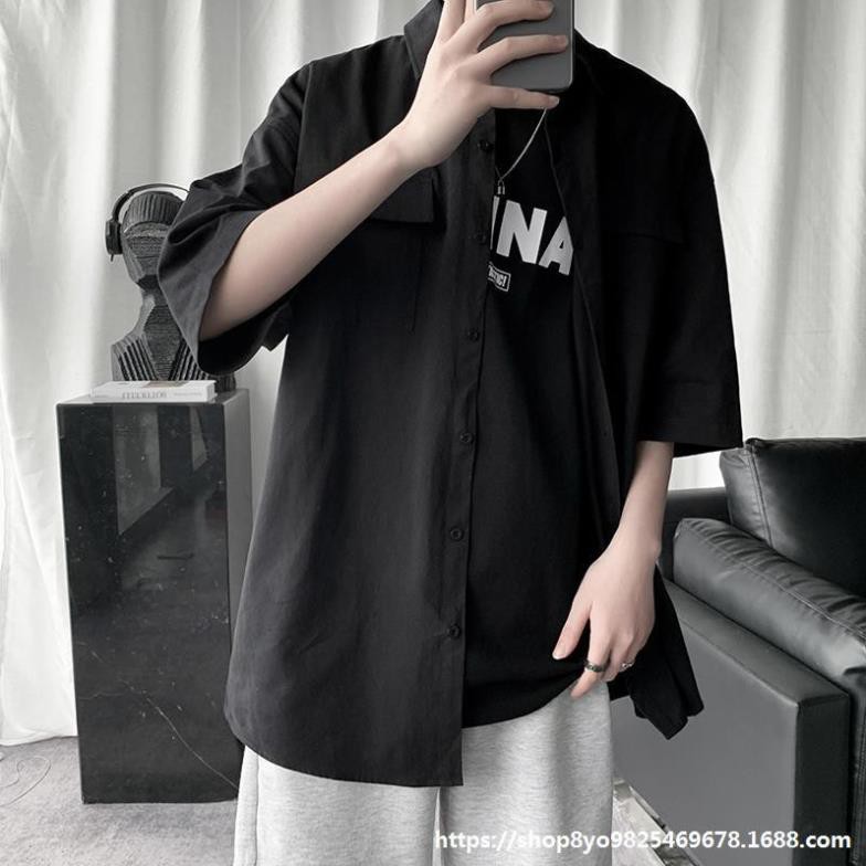 Áo sơ mi nam bigsize từ 3XL đến 5XL (90kg, 100kg, tối đa 145kg), sơmi tay lỡ size lớn nam nữ | BigBuy360 - bigbuy360.vn