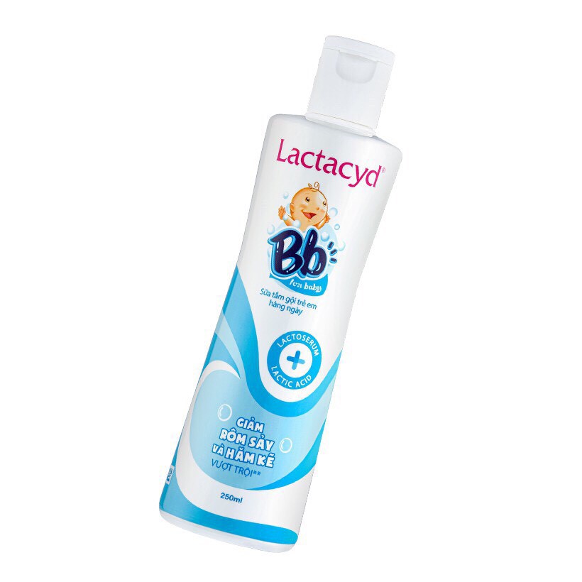 Sữa Tắm Gội Trẻ Em Lactacyd BB 250ml