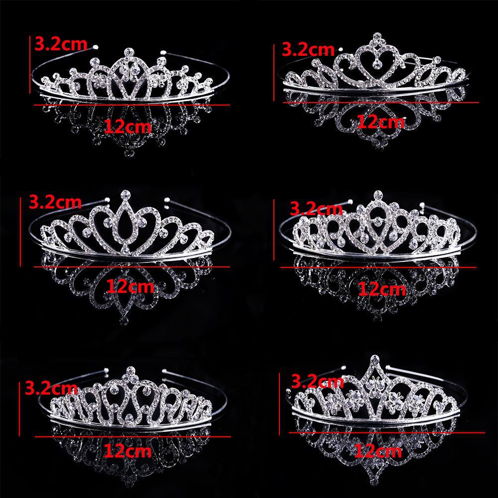 Vương miện cài tóc hình bướm / trái tim thời trang chất lượng cao cho cô dâu