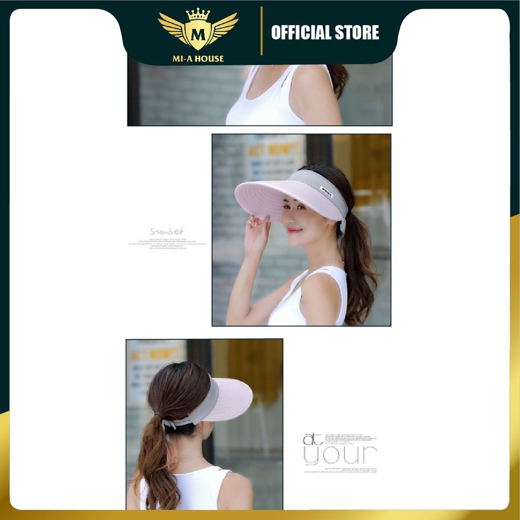 Mũ lưỡi trai nửa đầu KDM - Mũ lưỡi trai thể thao nửa đầu dành cho nữ, thời trang, phong cách, hiện đại