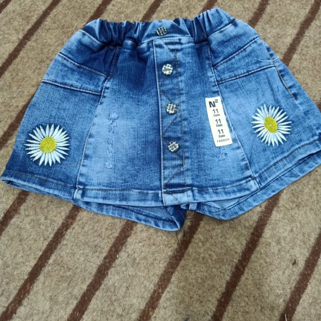 Quần jeans giả váy cho bé gái từ 9-15kg