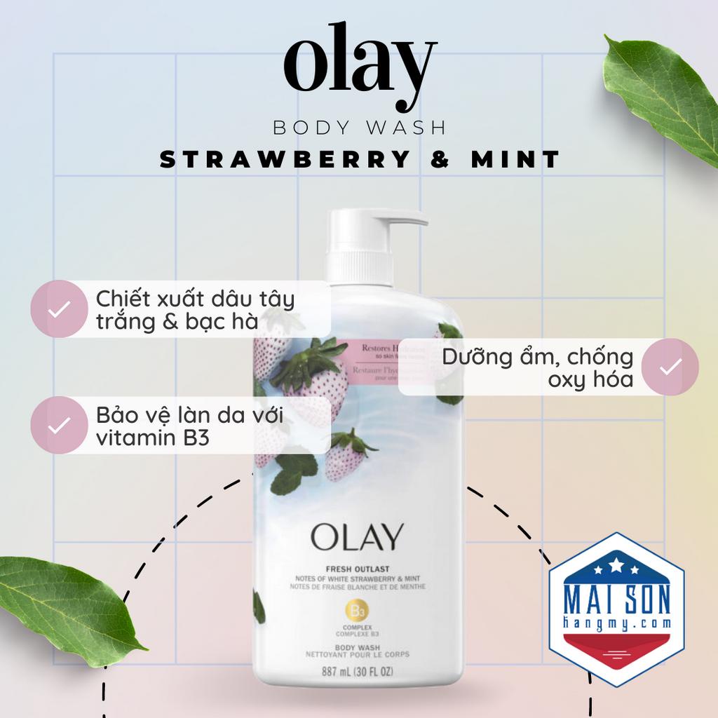 SỮA TẮM DƯỠNG ẨM OLAY  - Hàng Nhập USA Chính Hãng