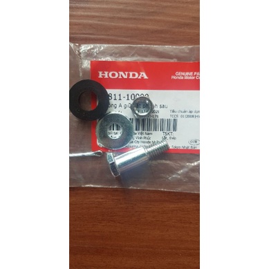 Bộ ốc bắt cần hãm bát phanh sau xe Dream, Wave Honda