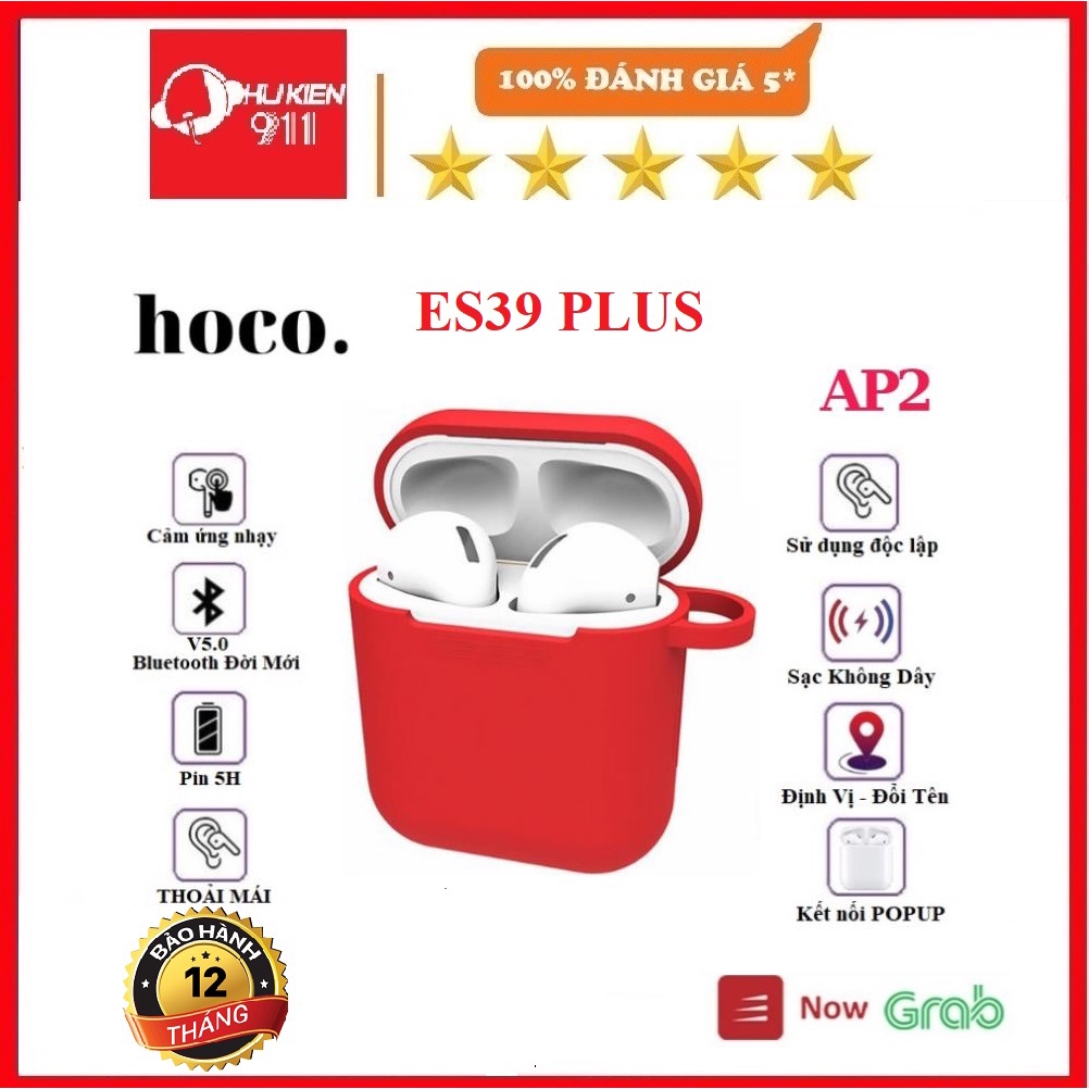 Tai nghe bluetooth Hoco ES39 PLUS/ES39 phiên bản đặc biệt, kết nối không dây hỗ trợ định vị, đổi tên - BH 12 tháng