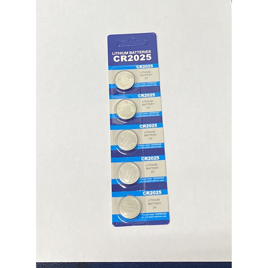 Vỉ 5 Viên Pin cmos  Maxell CR2025 LITHIUM.