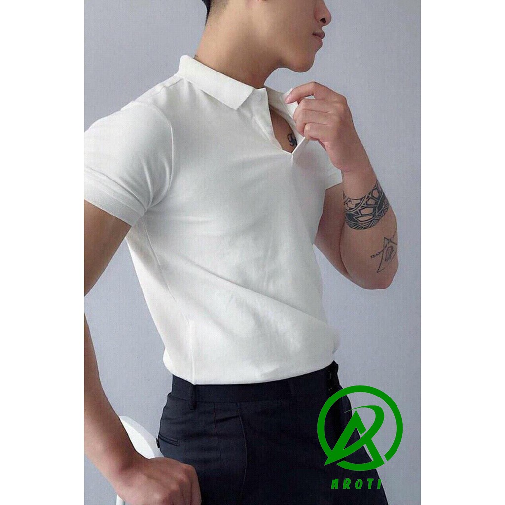 Áo Polo nam trơn , áo phông nam chất cá sấu loại đẹp VNXK SP1