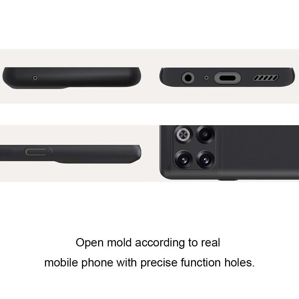 Ốp điện thoại NILLKIN bằng PC cứng siêu mỏng mặt nhám chống sốc và dấu vân tay cho OnePlus Ace Pro / OnePlus 10T