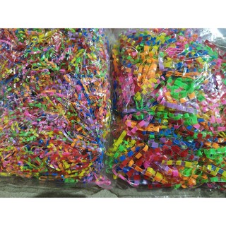 Chun nịt buộc tóc túi 100 gram, chun săm