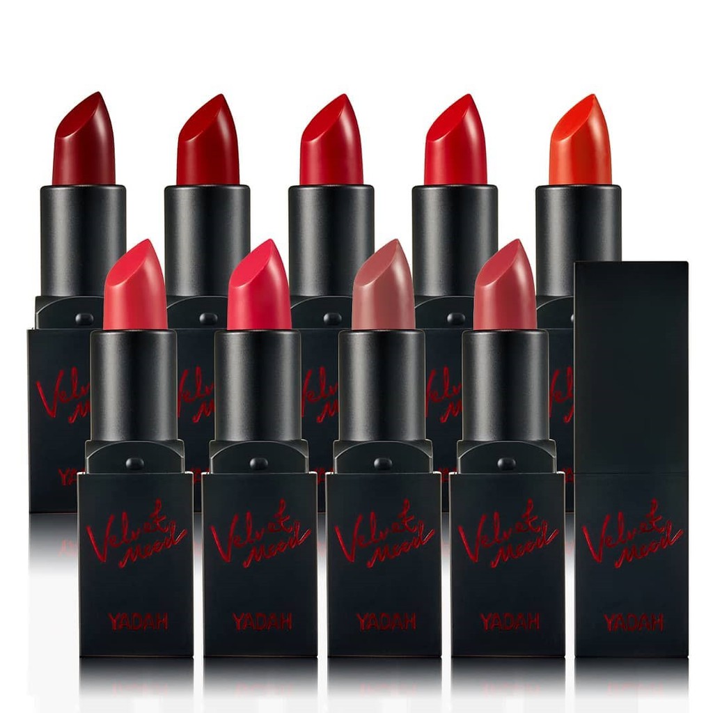 [ Hàng cận date] Son thỏi lỳ Yadah Velvet Mood Lipstick