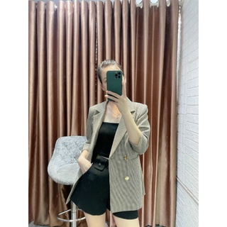 Ao vest 2 lớp cherry