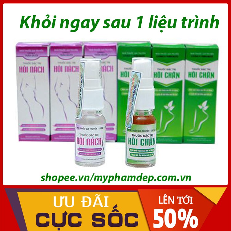 Xịt khử mùi hôi nách hôi chân Trần Mười