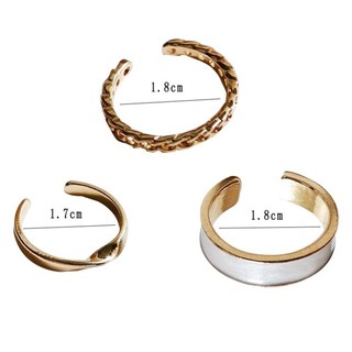set 3 nhẫn vintage