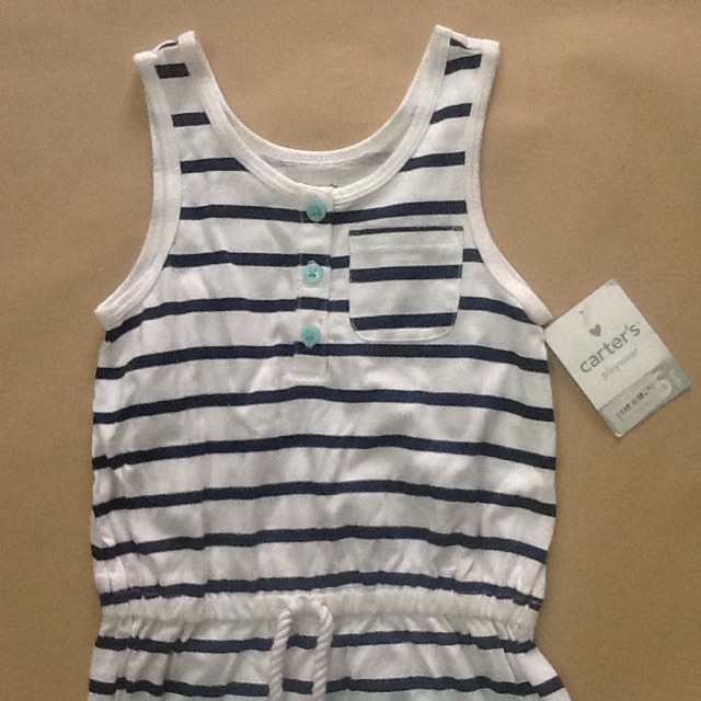 Váy kẻ ngang carter's cho bé sz 5T