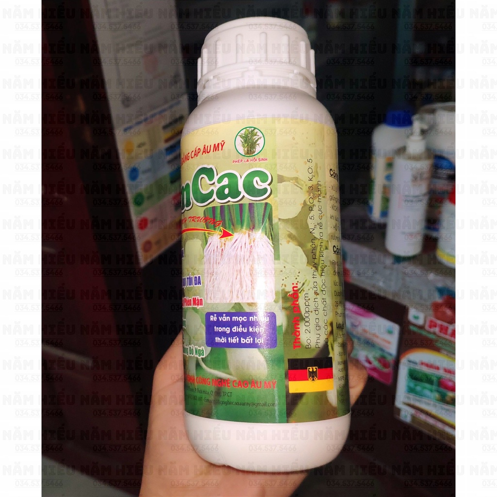 Phân bón lá ComCac 2022 Sự hồi sinh - 500ml - Phục hồi sinh trưởng, kích thích ra rễ, mát cây