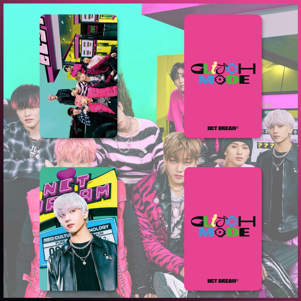NCT DREAM Album Glitch Mode Photocard Official Card