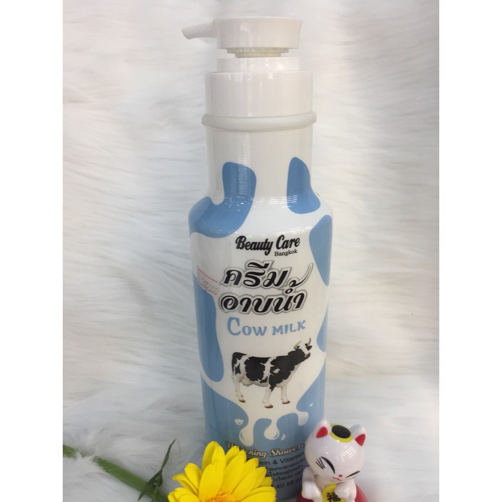 Sữa Tắm Trắng Da Con Bò Beauty Care Thái Lan 1200ml