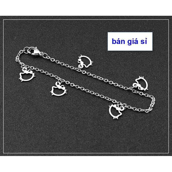 Lắc Chân Inox Mèo Kitty - TS20183002006012 | BigBuy360 - bigbuy360.vn