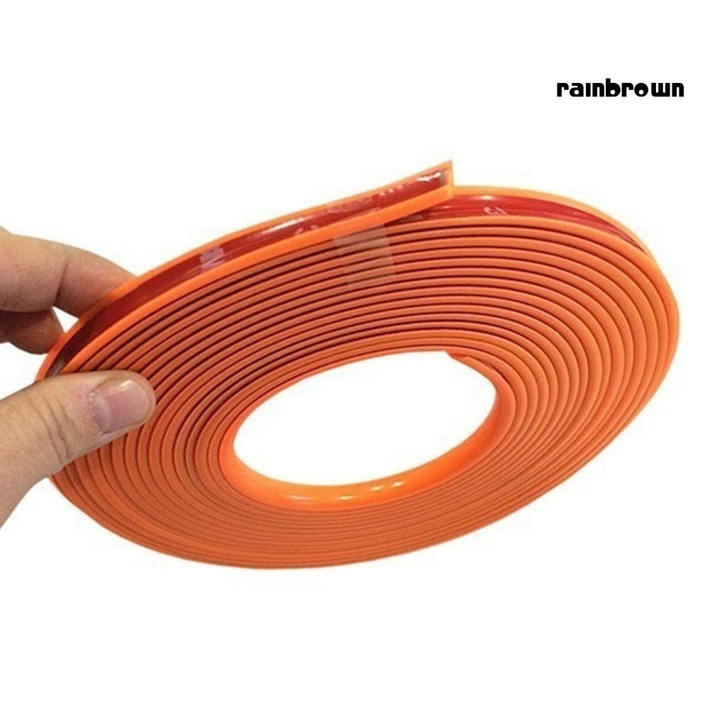 Bọc viền vành bảo vệ bánh xe bằng cao su PVC 8m