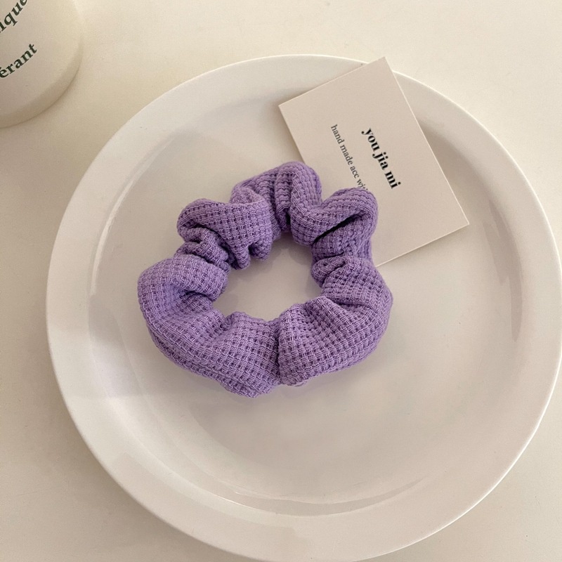Dây buộc tóc màu sắc ngọt ngào phong cách Hàn Quốc thời trang cho nữ