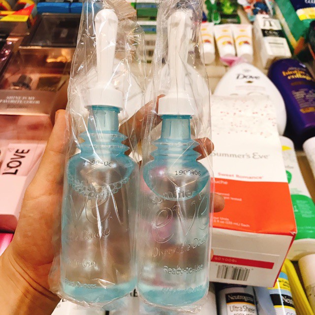 Bộ Dung Dịch Thụt Rửa Vệ Sinh Sạch Sâu Vùng Kín Summer's Eve Douche | Sản Phẩm Lẻ Không Hộp
