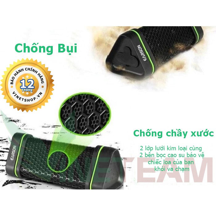 Loa bluetooth EARSON ER151 ngoài trời chống nước DC3111