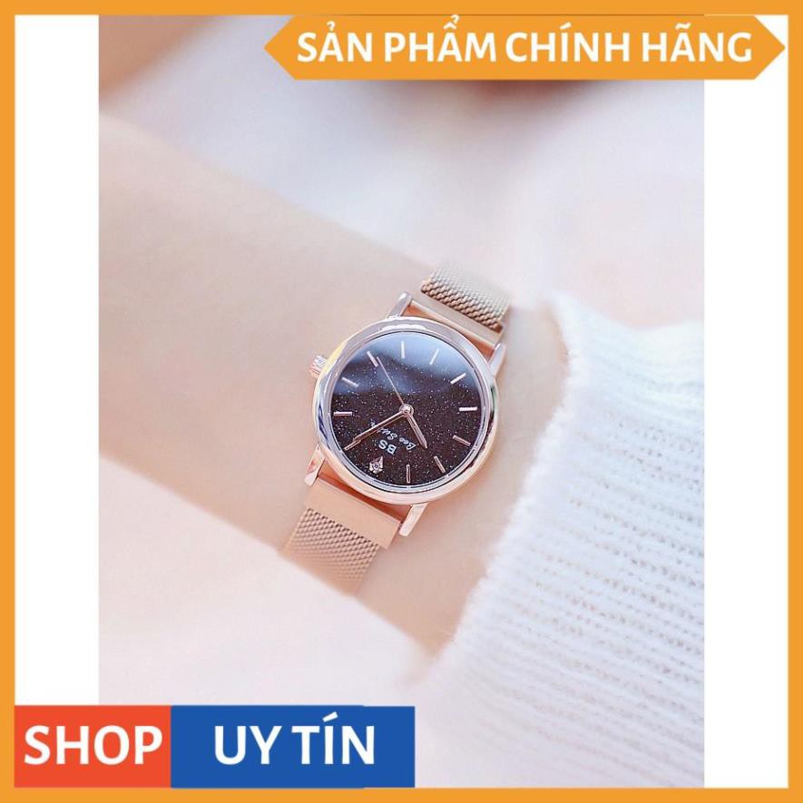 Đồng Hồ Nữ Bee Sister hàng chính hãng 1589 Dây Nam Châm Mặt Cát