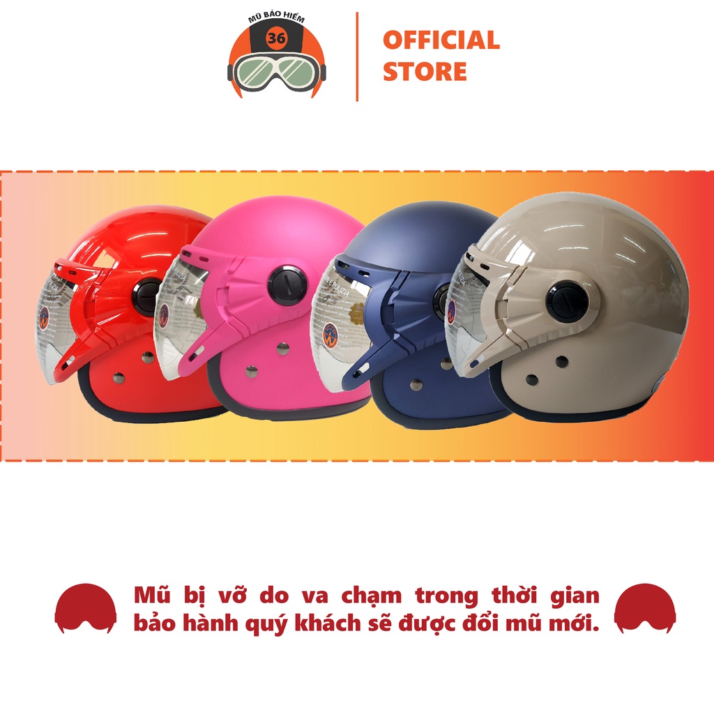 Mũ Bảo Hiểm Đẹp GRS A368K (nhiều màu)
