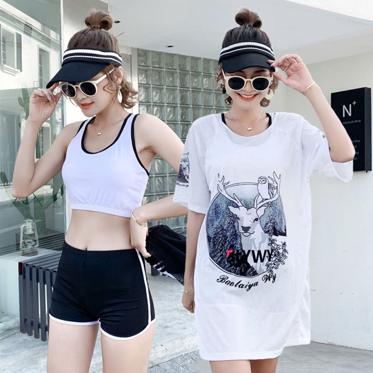 Bộ Đồ Bơi Mỏng Ba Mảnh Che Phủ Bụng Thời Trang Nữ Quyến Rũ | BigBuy360 - bigbuy360.vn