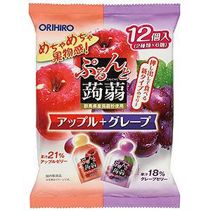 Thạch trái cây Orihiro Nhật bản 2020 (1 túi/ 6 cái x 20gr)