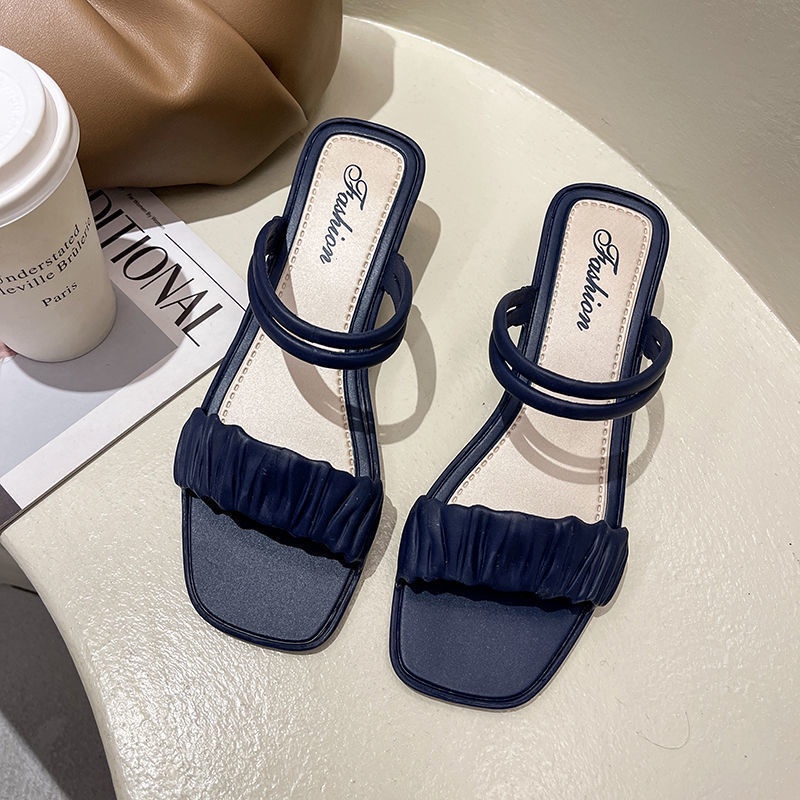 Dép Sandal Đế Xuồng Hai Cách Mang Thời Trang Mùa Hè Dễ Phối Đồ Cho Nữ
