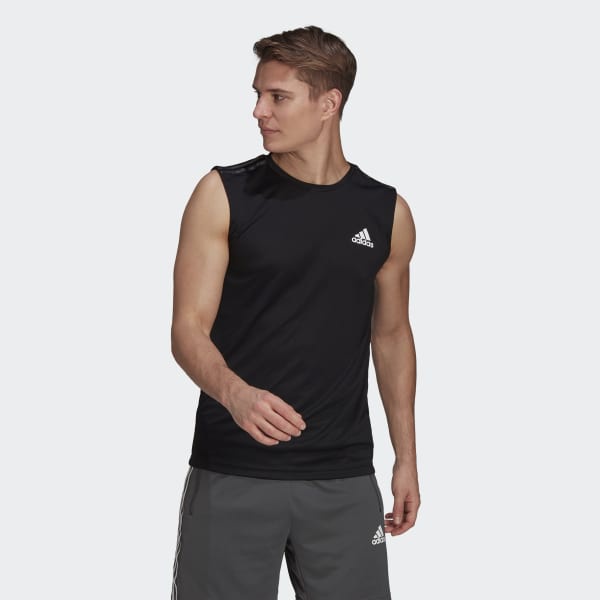 Áo thể thao tập luyện nam không tay adidas chính hãng Aeroready GM2130