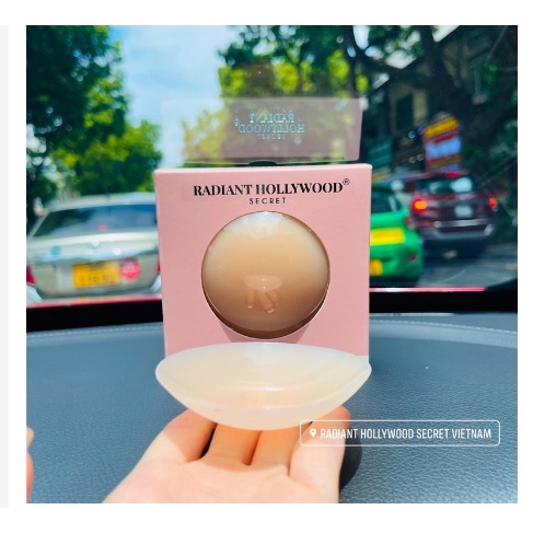 Miếng dán ngực Silicon sinh nhiệt tự thân Radiant Hollywood Secret, miếng dán nâng ngực nhiệt tự thân
