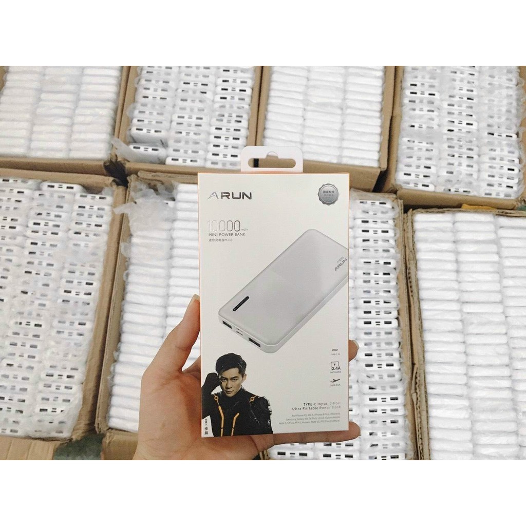 Sạc dự phòng Arun 10.000 mAh