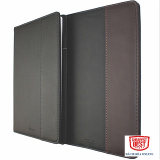 Sổ bìa da bureau phối màu đen, nâu b5 - 200 trang; klong 327
