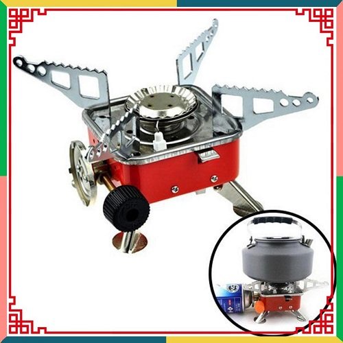 BẾP GA MINI DU LỊCH GẤP GỌN - Cao Cấp Nhỏ Gọn Đi Phượt Dã Ngoại Tiện Lợi
