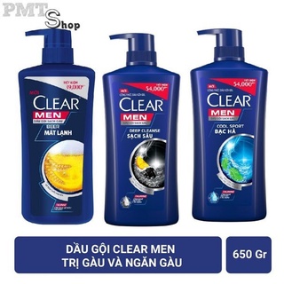 Dầu gội Clear man 900g