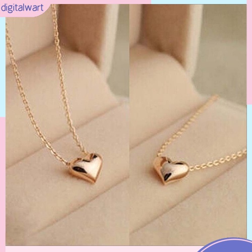 Dây chuyền mặt trái tim nhỏ xinh xắn dễ thương cá tính dành cho nữ