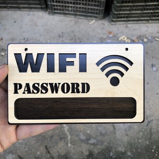 Bảng Wifi - Password - Khắc Password Theo Yêu Cầu