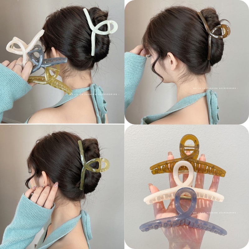 Kẹp Tóc Hình Cá Mập Thiết Kế Mới Thời Trang Theo Phong Cách Hàn Quốc Dành Cho Nữ