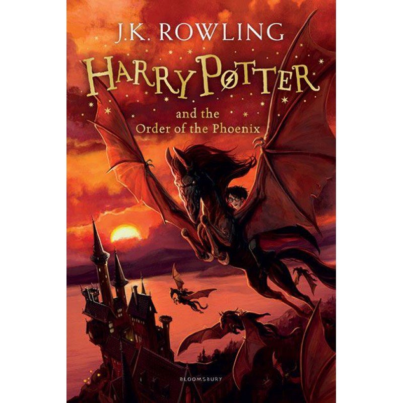 Sách - Harry Potter Part 5: Harry Potter And The Order Of The Phoenix (Paperback)