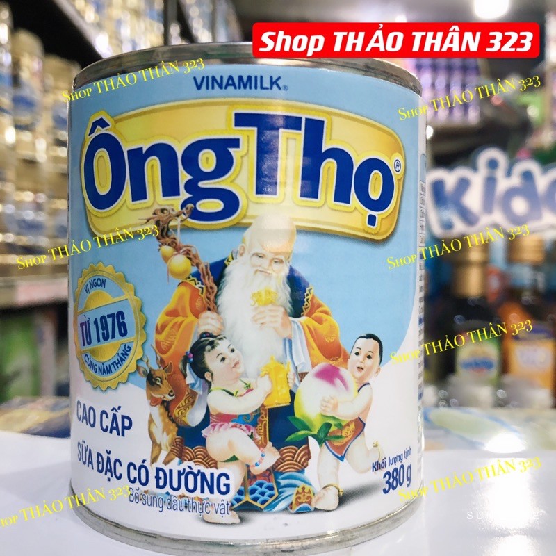 Sữa Đặc Ông Thọ Vinamilk 380g (Lon , Hộp Giấy)