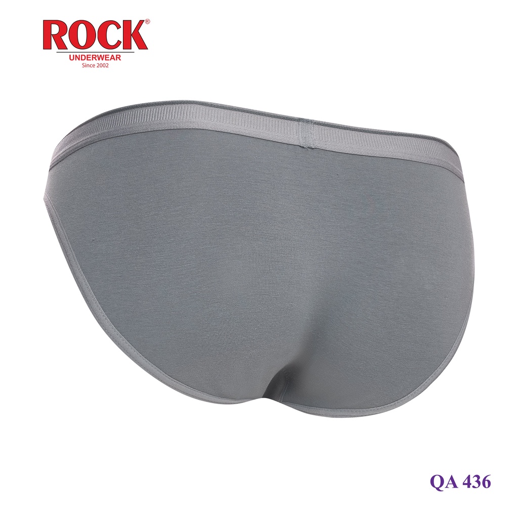Quần lót nam cotton 4 chiều ROCK UNDERWEAR QA436 cá tính, co giãn tốt, thấm hút, ôm sát, không cấn đùi, không cấn bụng