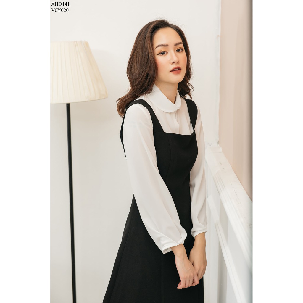 Yếm cổ vuông xoè A dáng dài ( Không kèm áo ) TIIN STORE V0Y020 | BigBuy360 - bigbuy360.vn