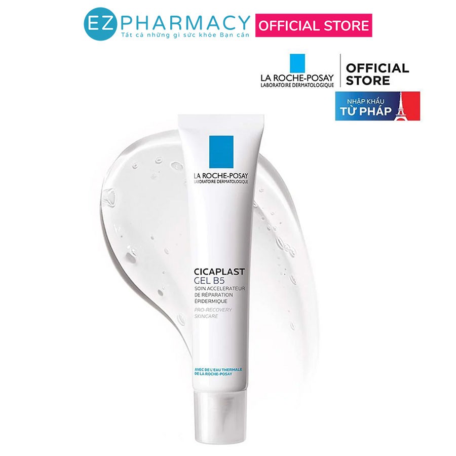 Kem Dưỡng Dạng Gel La Roche-Posay Cicaplast Gel B5 (40ml) Mờ Sẹo, Hỗ Trợ Phục Hồi &amp; Tái Tạo Da