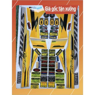 Ten rời xe Sirius xám vàng