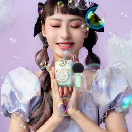 Divoom Fairy-OK Loa karaoke loa bluetooth mini mic đa chức năng Loa di động không dây có micrô để hát divoom ditoo