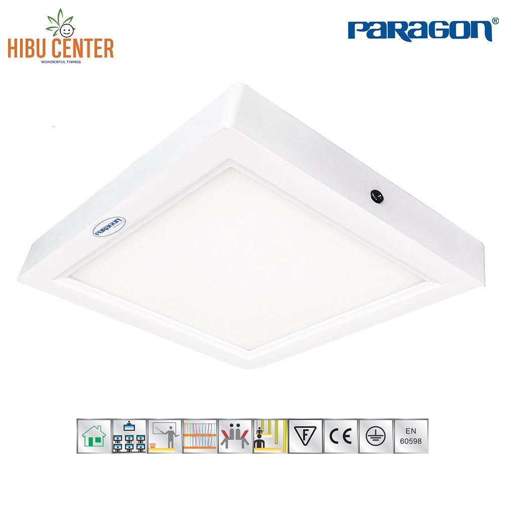 Đèn LED Paragon Downlight Gắn Nổi (PSDNN Series) - 6W/ 12W/ 18W - Ánh Sáng Vàng/ Trung Tính/ Trắng. Hàng Chính Hãng